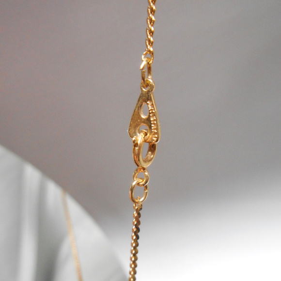 Artistry gold tone triple chain bottom necklace - Picture 5 of 5